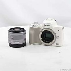 EOS Kiss M ホワイト EFM1545 IS STM レンズキット