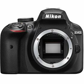 【中古】Nikon デジタル一眼レフカメラ D3400 ダブルズームキット レッド D3400WZRD