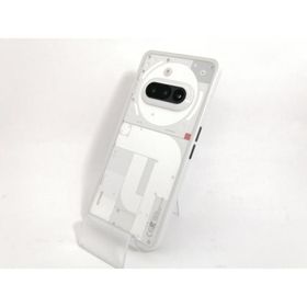 【中古】NOTHING 国内版 【SIMフリー】 Nothing Phone (3a) ホワイト 8GB 128GB【新宿】保証期間１ヶ月【ランクA】