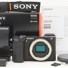 【中古】 『美品』 Sony α6300 ボディ / ILCE-6300 / ソニー / Sony / ミラーレス一眼カメラ