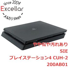 [bn:16] SONY プレイステーション4 500GB ブラック CUH-2200AB01 コントローラーなし
