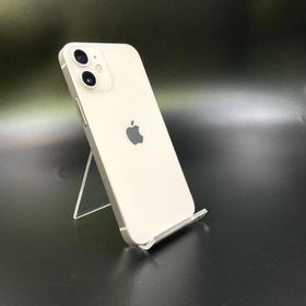 iPhone 12 mini 64GB ホワイト au 白ロム 動作確認済 75%【全額返金保証】【最速発送】