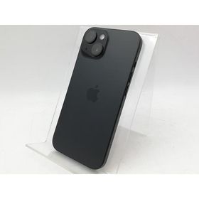 【中古】Apple SoftBank 【SIMフリー】 iPhone 15 256GB ブラック MTMN3J/A【池袋東口】保証期間１ヶ月【ランクC】