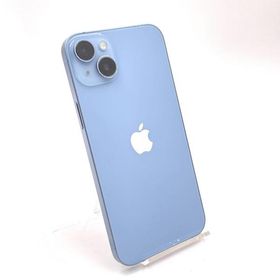 iPhone 14 Plus 128GB ブルー SIMフリー 白ロム 動作確認済 75%【全額返金保証】【最速発送】