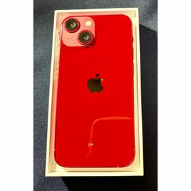 アイフォーン(iPhone)のApple iPhone 13mini 128GB SIMフリー レッド(スマートフォン本体)