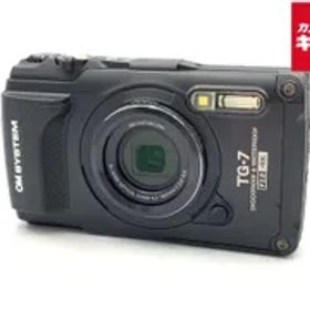 【中古】 【美品】 OM SYSTEM Tough TG-7 BLK ブラック