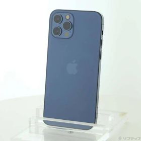 〔中古品〕 iPhone12 Pro 256GB パシフィックブルー MGMD3J／A SoftBank【262】