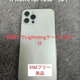 Apple iPhone 12 Pro ゴールドLightningケーブルおまけ