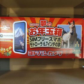 夢のお年玉箱2026 モトローラ 6.7インチの夢 edge 50 pro