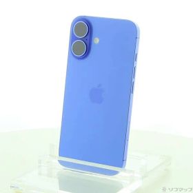 ソフマップ 〔中古品〕 iPhone16 128GB ウルトラマリン MYDU3J／A SIMフリー【276】