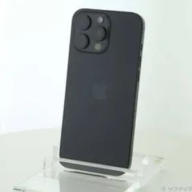 〔中古品〕 iPhone16 Pro Max 512GB ブラックチタニウム MYWL3J／A SIMフリー【269】