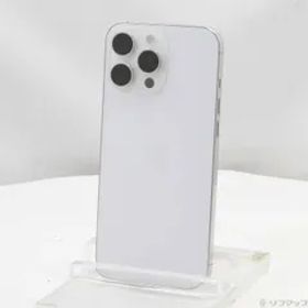 〔中古品〕 iPhone16 Pro Max 512GB ホワイトチタニウム MYWM3J／A SIMフリー【262】