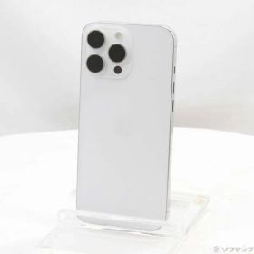 〔中古品〕 iPhone16 Pro Max 512GB ホワイトチタニウム MYWM3J／A SIMフリー【377】