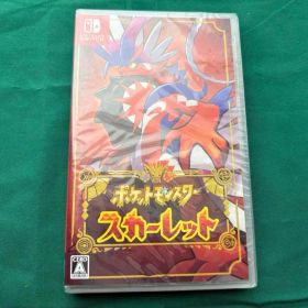 【ほぼ新品・即送】Switch ポケットモンスター スカーレット