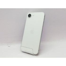 【中古】Apple 国内版 【SIMフリー】 iPhone 16e 256GB ホワイト MD1W4J/A【立川フロム中武】保証期間１ヶ月【ランクA】
