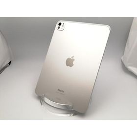 【中古】Apple 【Wi-Fi】 11インチ iPad Pro（M4/2024） 256GB シルバー 標準ガラス MVV93J/A【ECセンター】保証期間１ヶ月【ランクA】