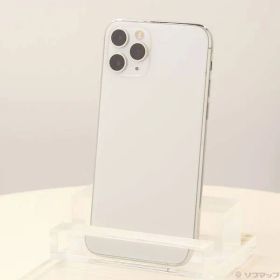 〔中古品〕 iPhone11 Pro 64GB シルバー MWC32J／A SIMフリー【262】