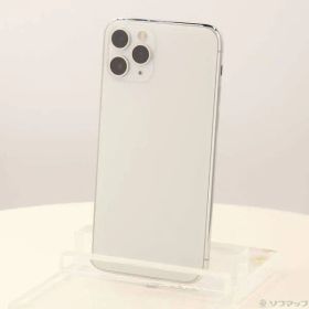 〔中古品〕 iPhone11 Pro 64GB シルバー MWC32J／A SIMフリー【269】