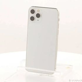 〔中古品〕 iPhone11 Pro 256GB シルバー MWC82J／A SIMフリー【348】
