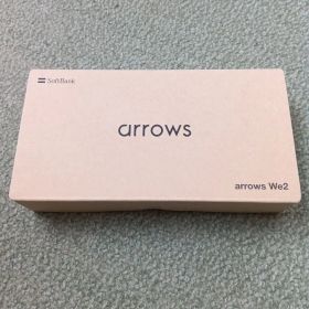 未使用新品 SoftBank FCNT arrows We2 ホワイト 指紋認証