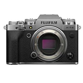 【中古】 富士フイルム(FUJIFILM) ミラーレス一眼カメラ X-T4ボディ シルバー X-T4-S