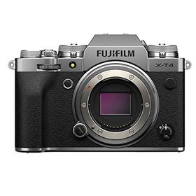 【中古】「非常に良い」富士フイルム(FUJIFILM) ミラーレス一眼カメラ X-T4ボディ シルバー X-T4-S