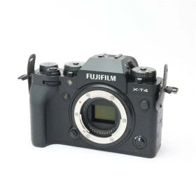 【中古】 《並品》 FUJIFILM X-T4 ボディ ブラック 【上部カバー電池室部品交換/センサークリーニング/各部点検済】 [ デジタルカメラ ]
