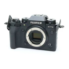 【中古】 《並品》 FUJIFILM X-T4 ボディ ブラック 【液晶チルト部軸部品交換/各部点検済】 [ デジタルカメラ ]