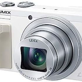 【中古】パナソニック コンパクトデジタルカメラ ルミックス TZ85 光学30倍 ホワイト DMC-TZ85-W