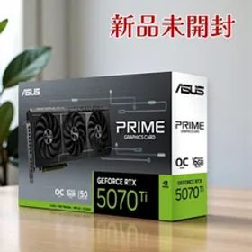ASUS エイスース グラフィックボード RTX 5070 Ti PRIME-RTX5070TI-O16G 16GB GDDR7 OCモデル PCIe5.0 HDMI対応