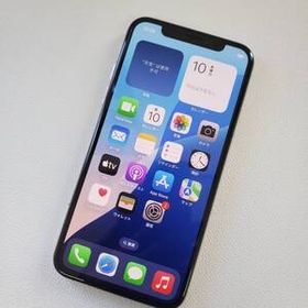 美品！Apple iPhoneXs 64GB MTAX2J/A シルバー バッテリー100% SIMフリー 送料込 即決！！