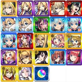 画像キャラ+オーブ2930個、合計限定22体+★5/★6キャラ160体 モバイルゲームモンスト