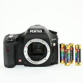 ＜美品＞PENTAX デジタル一眼レフカメラ K200D ボディ｜動作確認済｜単三電池駆動｜堅牢ボディ×初心者から趣味撮影まで対応