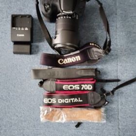 動作確認済 Canon キャノン EOS 70D デジタル一眼カメラ レンズセット その他付属品あり