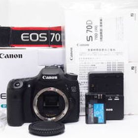 ■S数1492回■ キヤノン Canon EOS 70D ボディ 《 美品 動作光学良好 元箱 》 #061514251