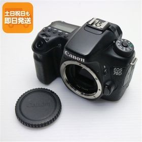 美品 EOS 70D ブラック 即日発送 デジタル一眼 Canon 本体 あすつく 土日祝発送OK