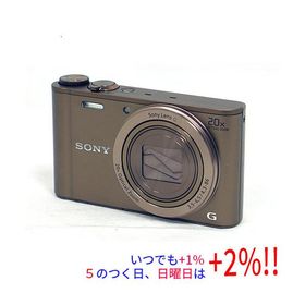 【中古】SONY製 Cyber-shot DSC-WX300 ブラウン/1820万画素 訳あり