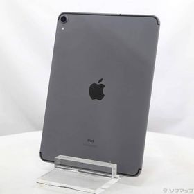 〔中古〕Apple(アップル) iPad Pro 11インチ 512GB スペースグレイ NU1F2J／A SIMフリー〔352-ud〕