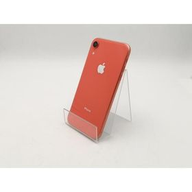 【中古】Apple au 【SIMロック解除済み】 iPhone XR 64GB コーラル MH6Y3J/A（後期型番）【ECセンター】保証期間１ヶ月【ランクC】