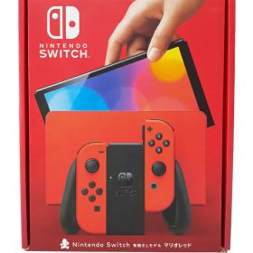 ニンテンドー『Nintendo Switch 有機ELモデル マリオレッド』HEG-S-RAAAA ゲーム機本体 1週間保証【中古】