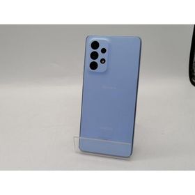 【中古】SAMSUNG docomo 【SIMフリー】 Galaxy A53 5G オーサムブルー 6GB 128GB SC-53C【大須アメ横】保証期間１ヶ月【ランクC】