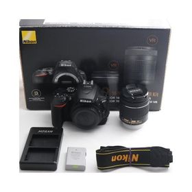 Nikon デジタル一眼レフカメラ D5600 AF-P 18-55 VR レンズキット ブラック D5600LKBK