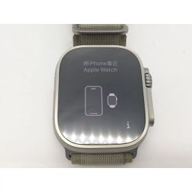 【中古】Apple Apple Watch Ultra2 49mm Cellular チタニウムケース/オリーブアルパインループ(L) MRF03J/A【アリオ倉敷】保証期間1ヶ月【ランクA】