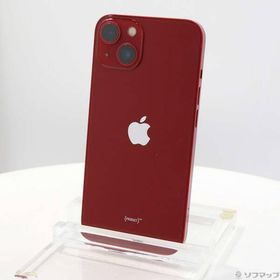 〔中古〕Apple(アップル) iPhone13 256GB プロダクトレッド MLNL3J／A SIMフリー〔196-ud〕