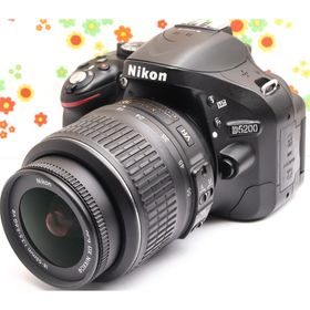 ニコン(Nikon)の美品 ニコン Nikon D5200☆高画質一眼レフ☆スマホ転送可☆動画撮影可！(デジタル一眼)