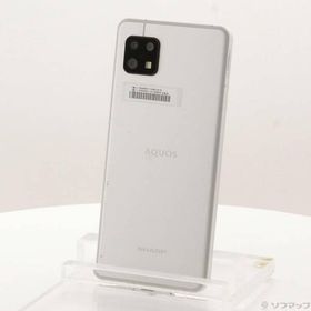 〔中古〕SHARP(シャープ) AQUOS sense6 64GB シルバー SH-M19 SIMフリー〔269-ud〕