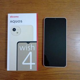docomo AQUOS wish 4 ホワイト 本体