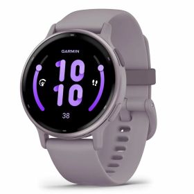 GARMIN(ガーミン) vivoactive 5 Orchid/Orchid Met フィットネスGPSウォッチ 睡眠管理/フィットネス年齢/お昼寝検出/Suica対応/心拍センサー