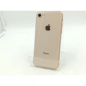 【中古】Apple au 【SIMロック解除済み】 iPhone 8 64GB ゴールド MQ7A2J/A【千葉】保証期間1週間【ランクC】