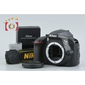 【中古】Nikon ニコン D3400 デジタル一眼レフカメラ シャッター回数僅少